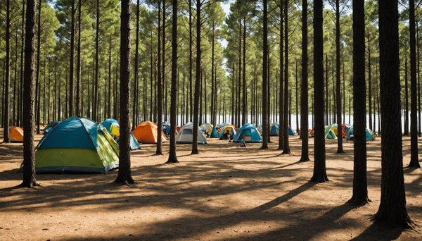 Évadez-vous au camping des pins en gironde, au bord de mer